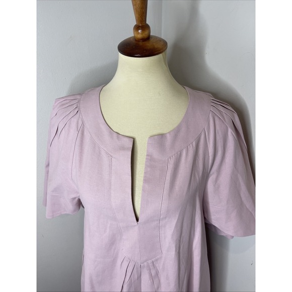 Tuckernuck Pomander‎ Place Lilac Finley Flutter Sleeve Dress Small S - Picture 7 of 10